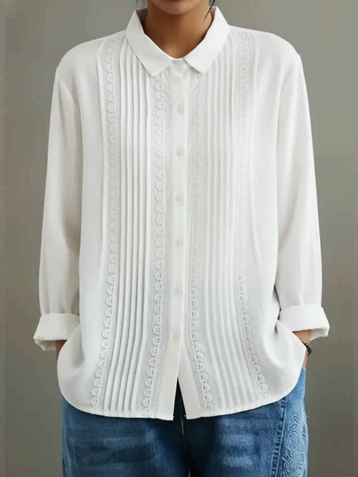 Charlene | Women's Long Sleeve Button-Down Shirt