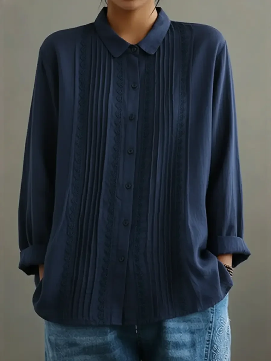 Charlene | Women's Long Sleeve Button-Down Shirt