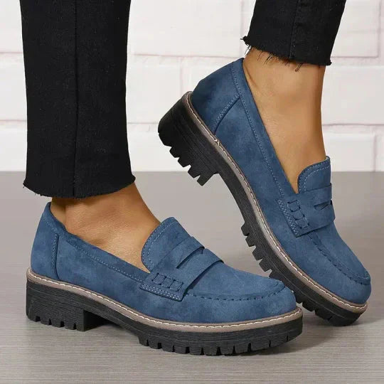 Cheryl | Women's Platform Lug Sole Loafers