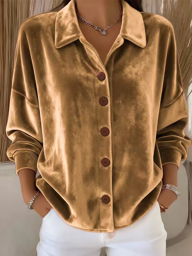 Christina | Women's Button-Down Long Sleeve Blouse