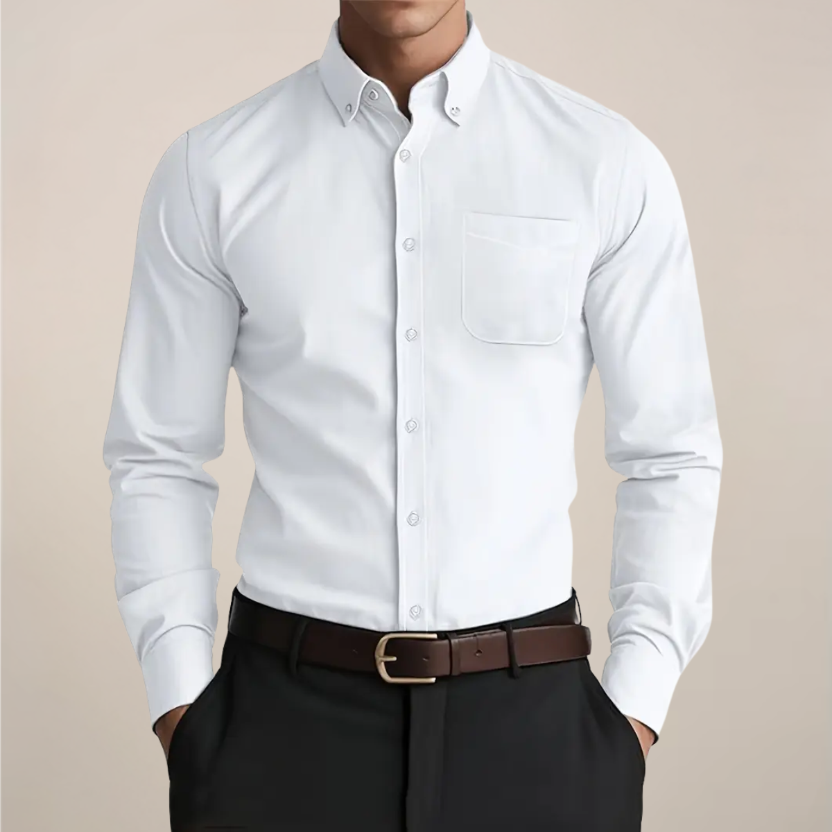 Cliff | Men's Long Sleeve Button-Down Shirt