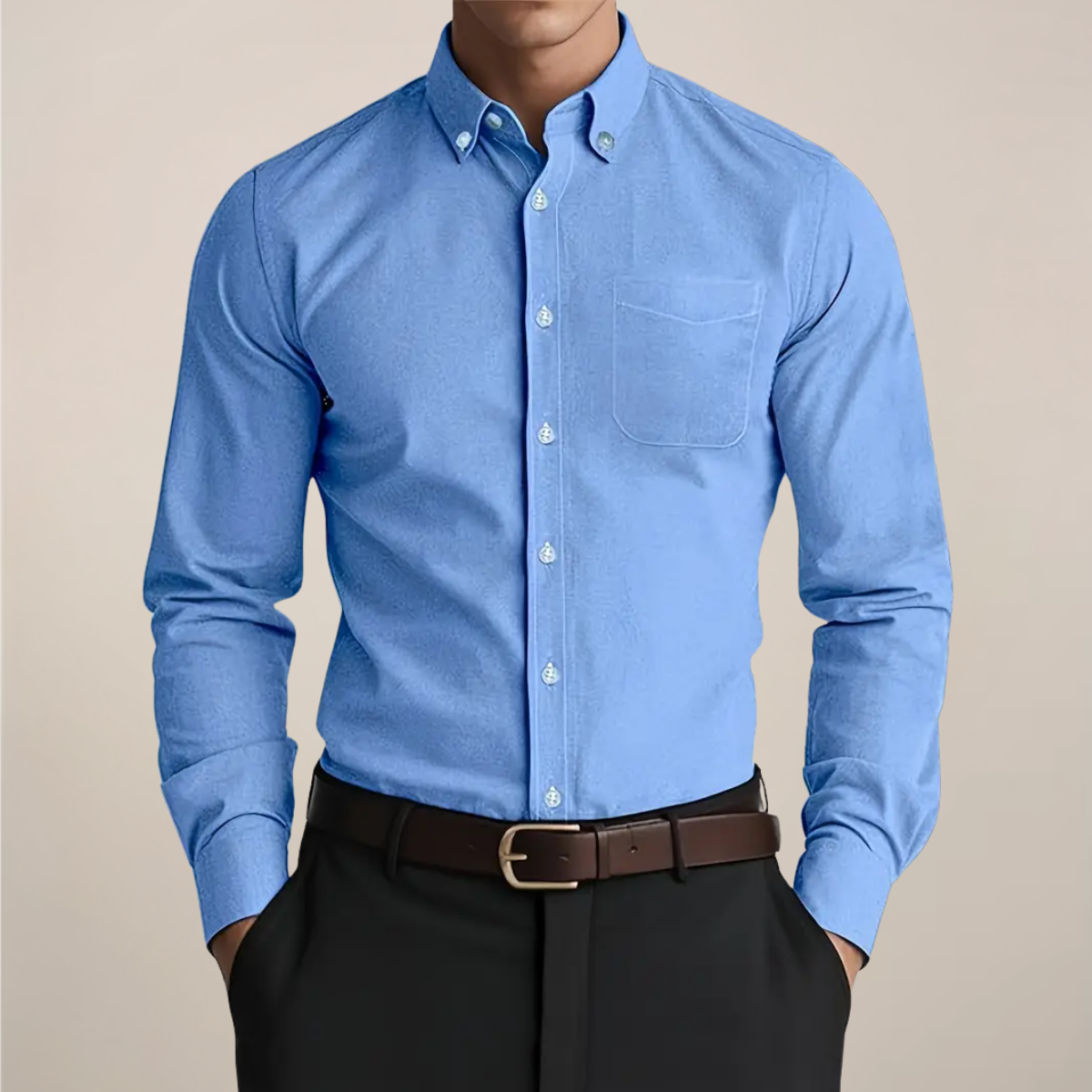 Cliff | Men's Long Sleeve Button-Down Shirt
