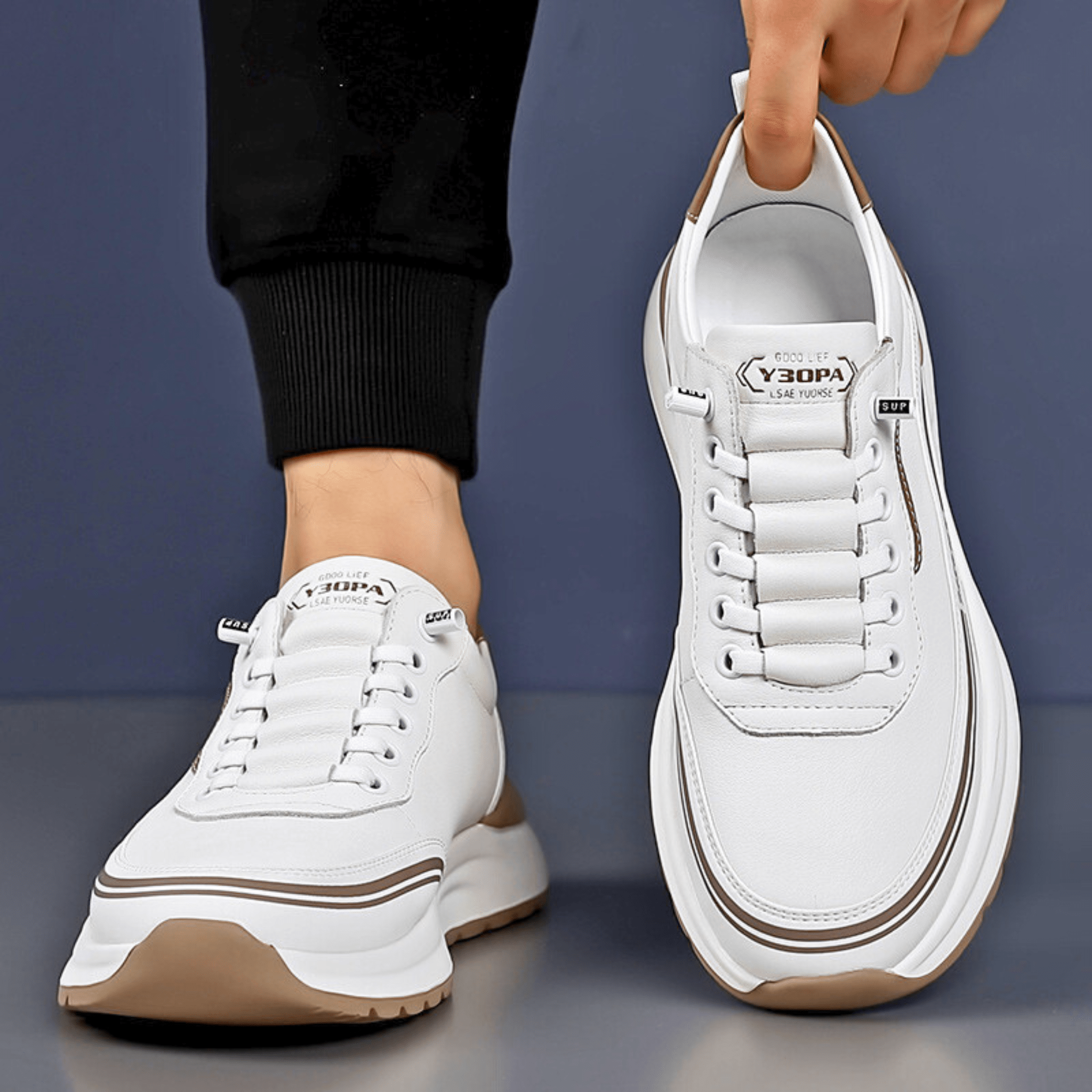 Darryl | Men's Lace-Up Casual Sneakers