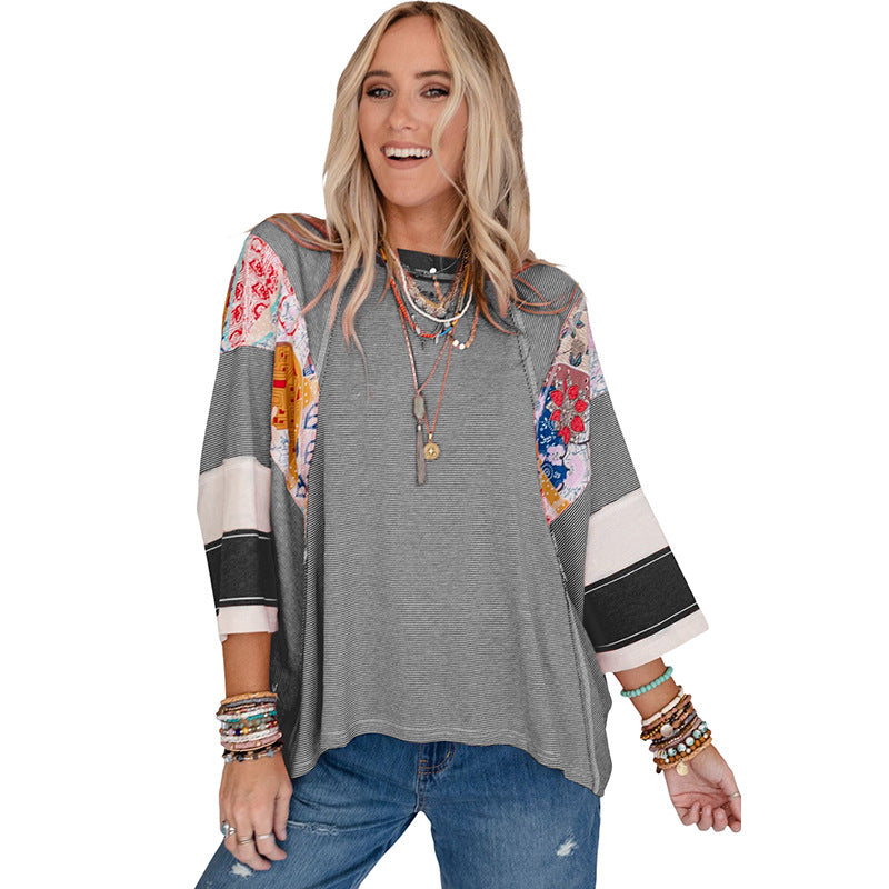 Debra | Women's Oversized Long Sleeve Top