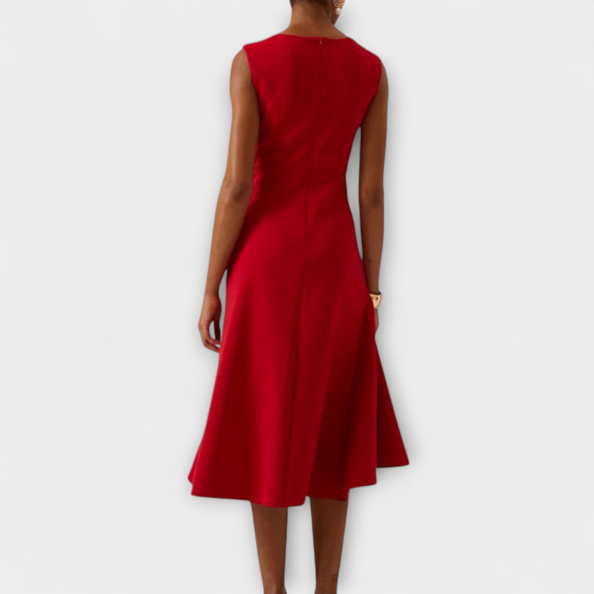 Delilah | Women's Sleeveless Wrap Midi Dress