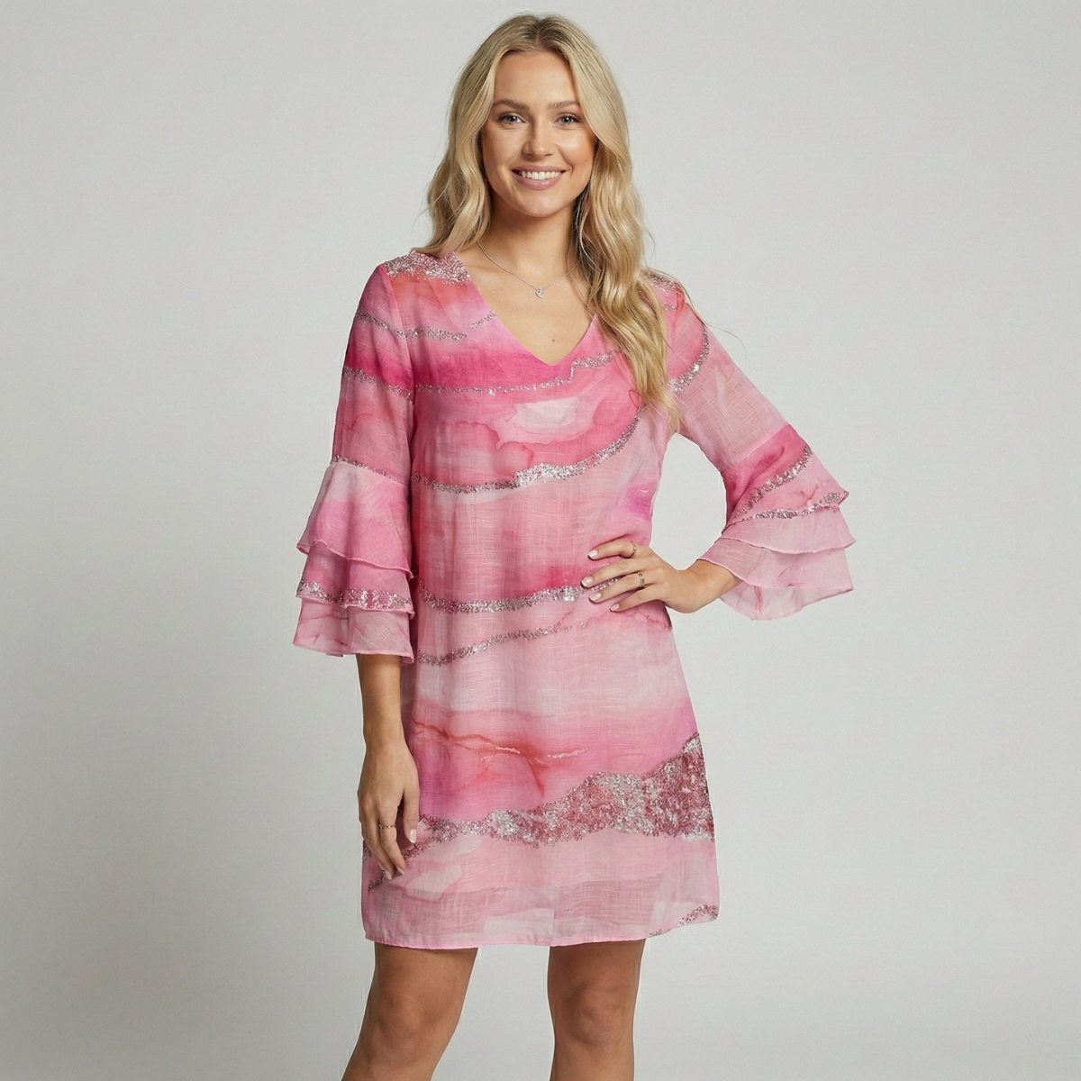 Donna | Women's V-Neck Mini Dress