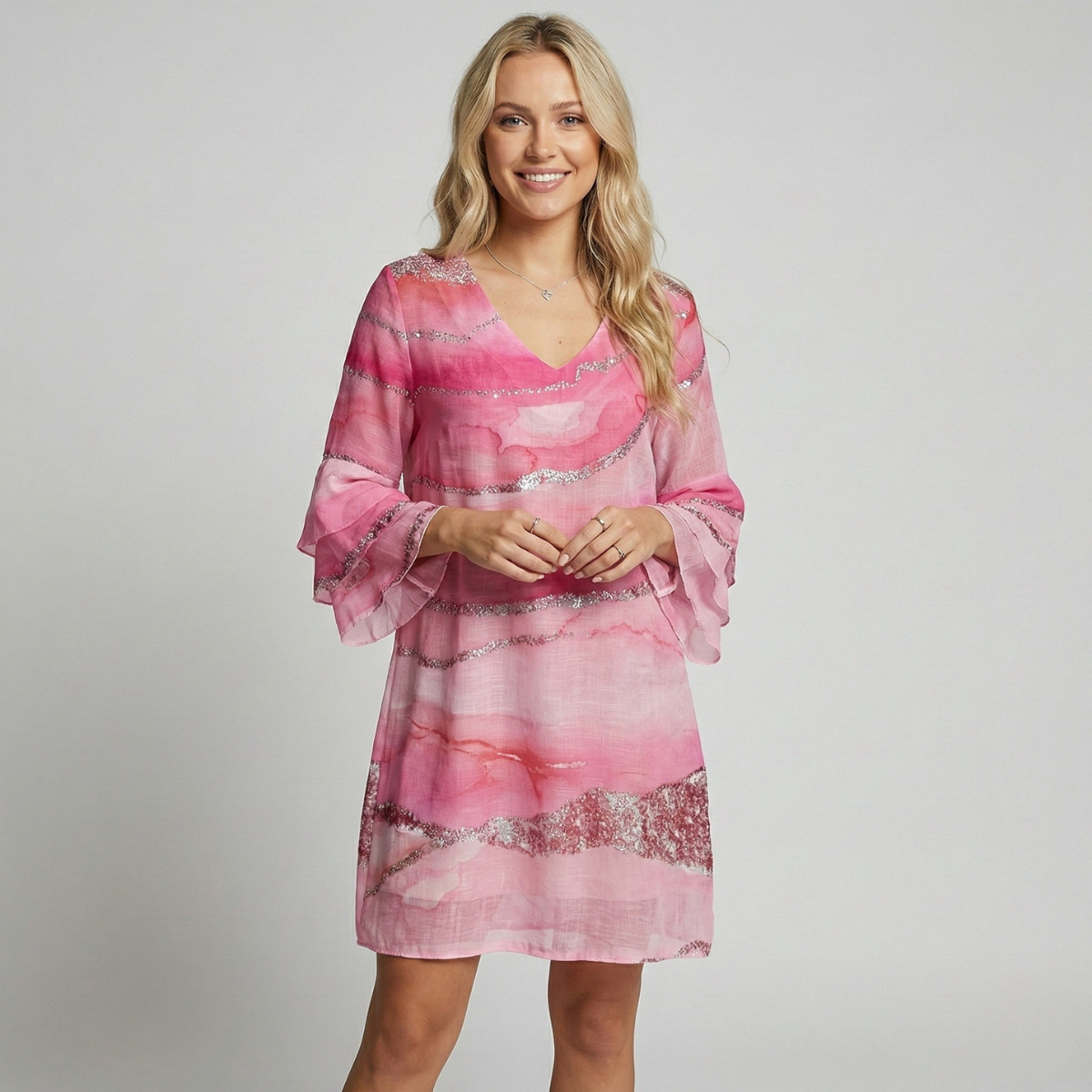 Donna | Women's V-Neck Mini Dress