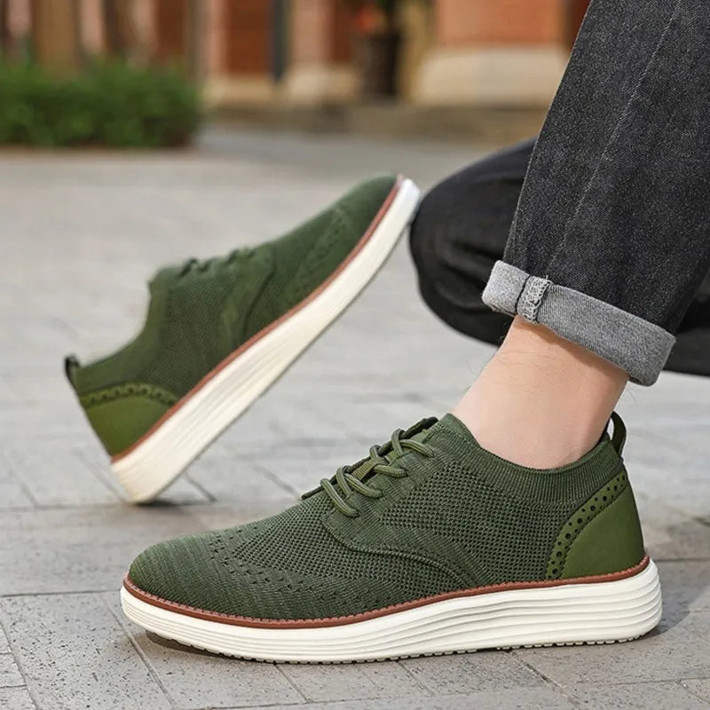 Emerson | Men's Wingtip Lace-Up Casual Shoes