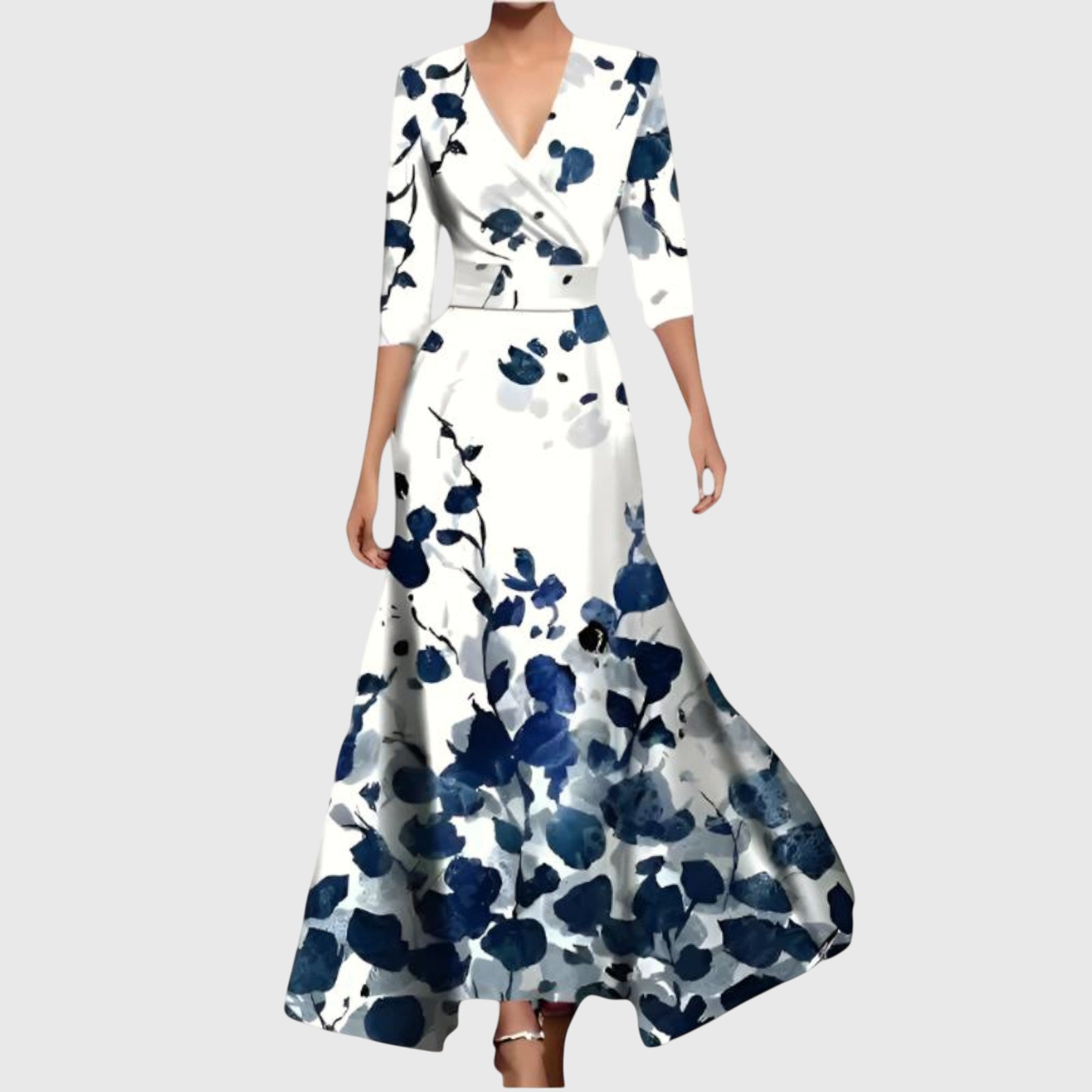 Stella | Women Elegant Floral Maxi Dress