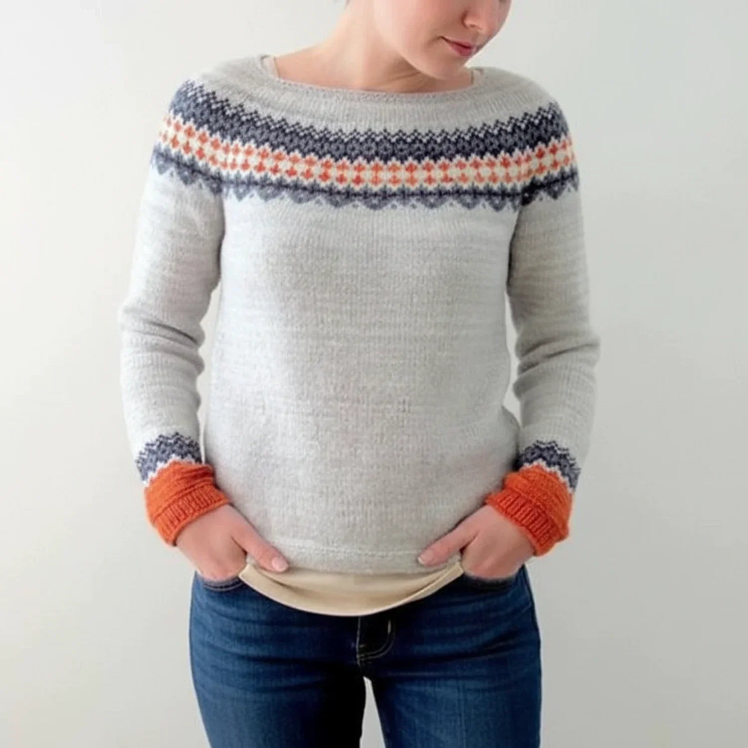 Icelandic Sweater Pullover for Women