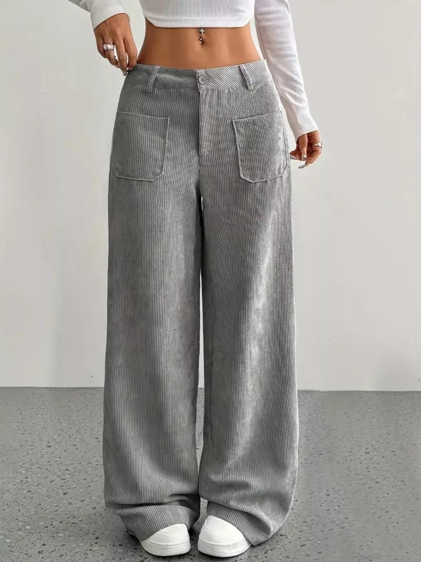 Fern | Women's High-Waisted Wide Leg Pants