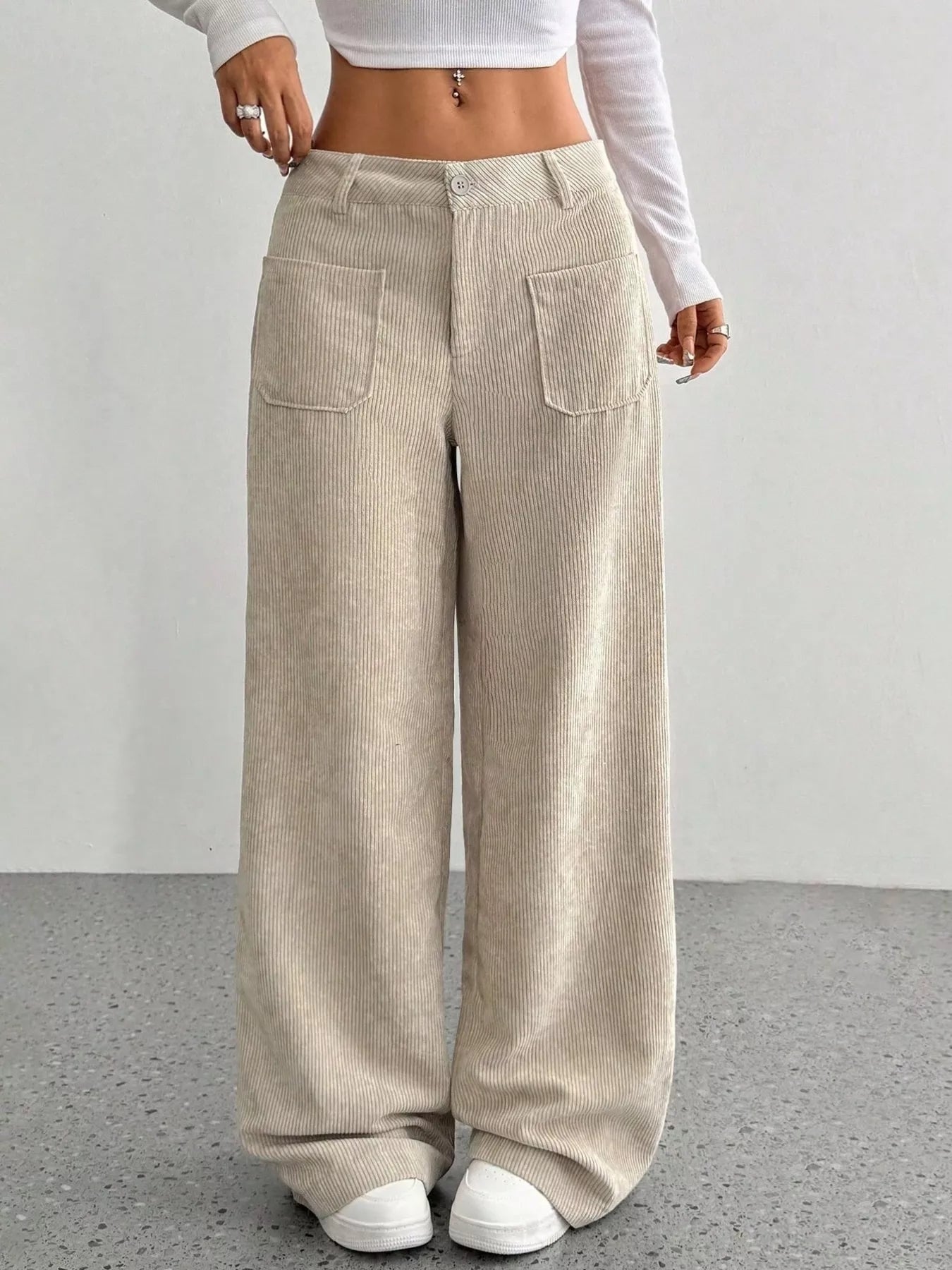 Fern | Women's High-Waisted Wide Leg Pants