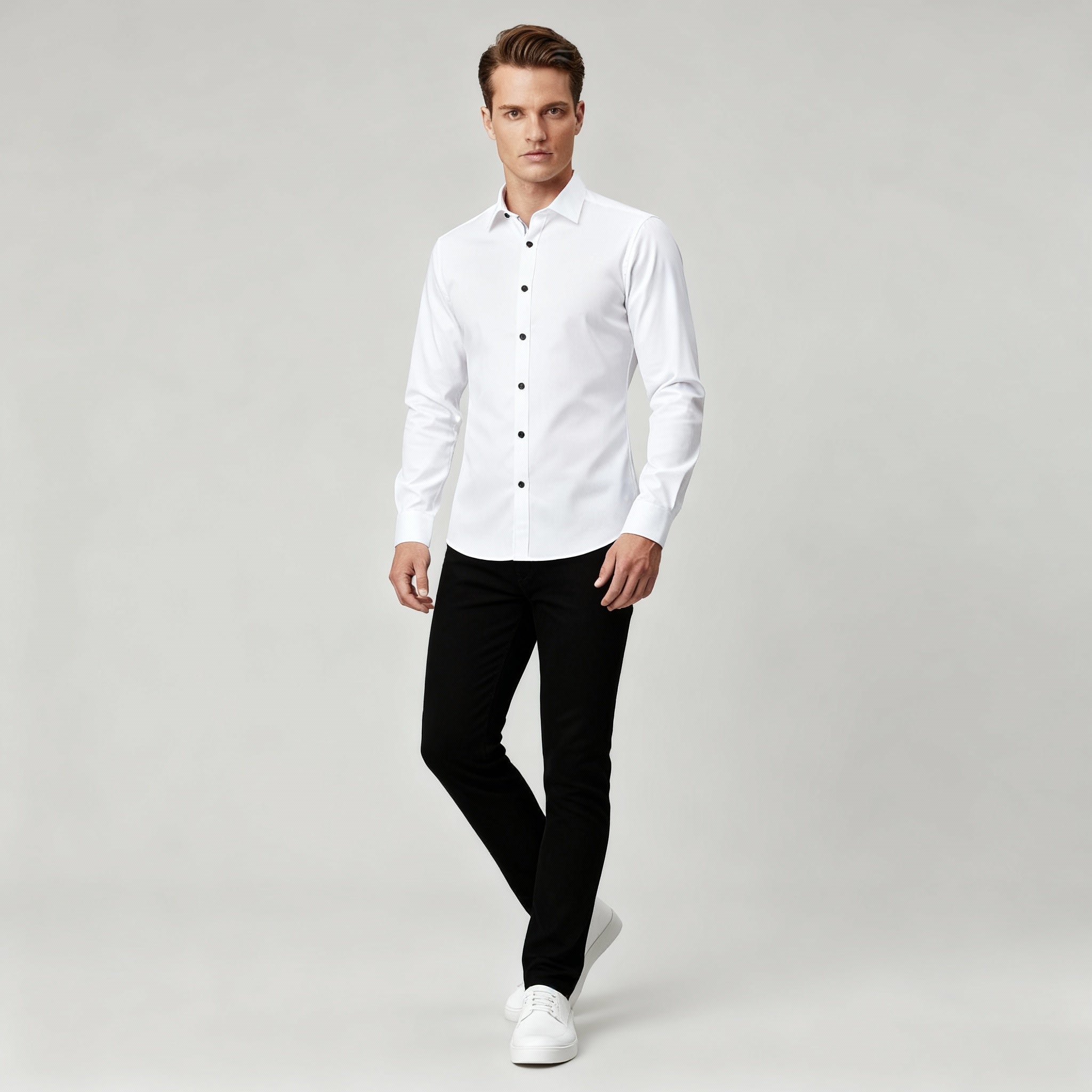 Frank | Men's Slim Fit Button-Down Dress Shirt