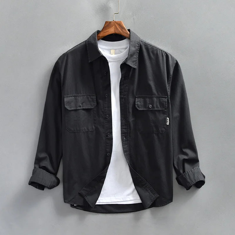 Fred | Men's Long Sleeve Button-Up Shirt