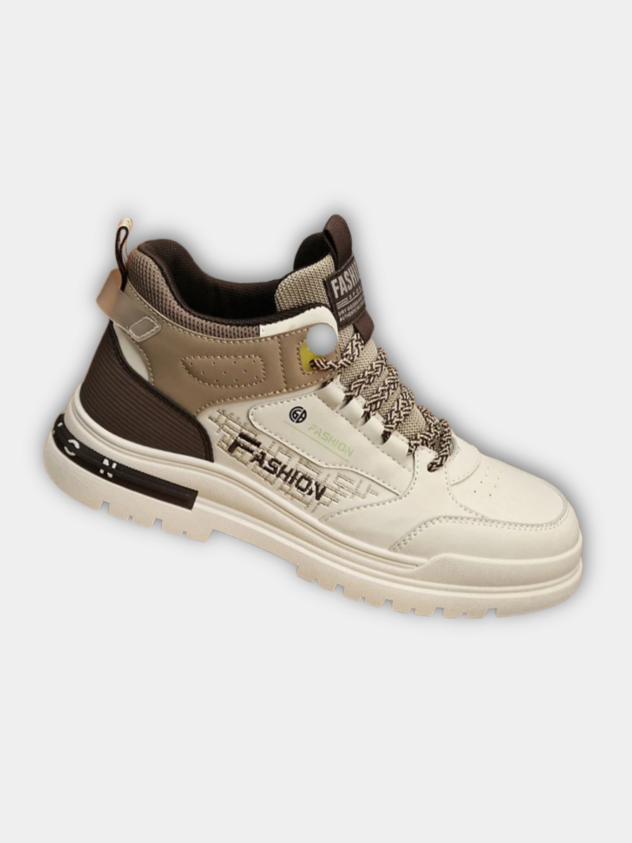 Frederick | Men's High Top Lace-Up Sneakers