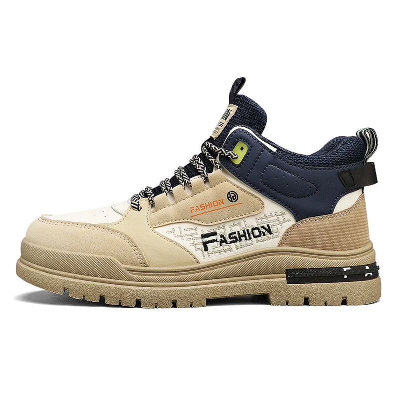 Frederick | Men's High Top Lace-Up Sneakers