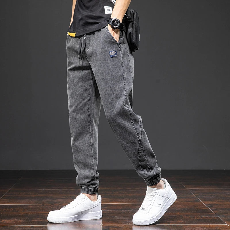 Gavin | Men's Relaxed Fit Denim Jogger Pants