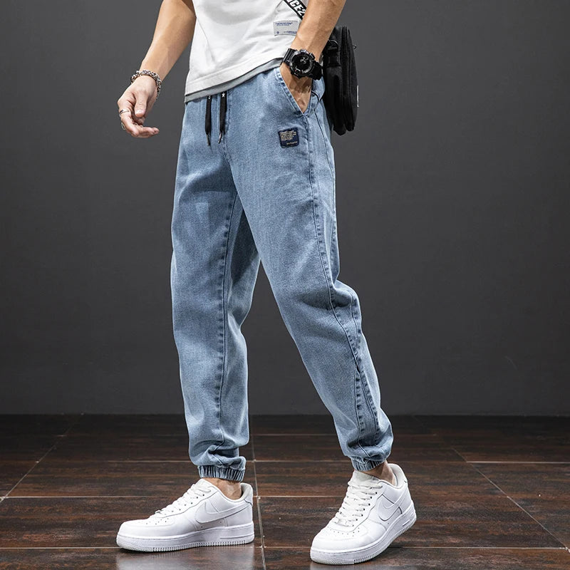 Gavin | Men's Relaxed Fit Denim Jogger Pants