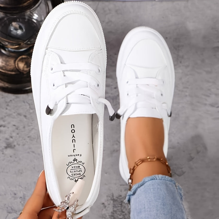 Geraldine | Women's Lace-Up Platform Sneakers