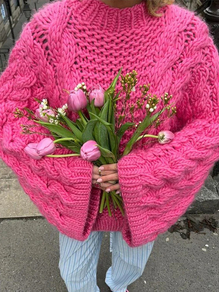 Gillian | Women's Oversized Cable Knit Sweater