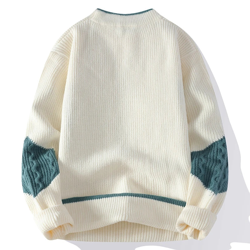 Gus | Men's Patchwork Polyester Sweater