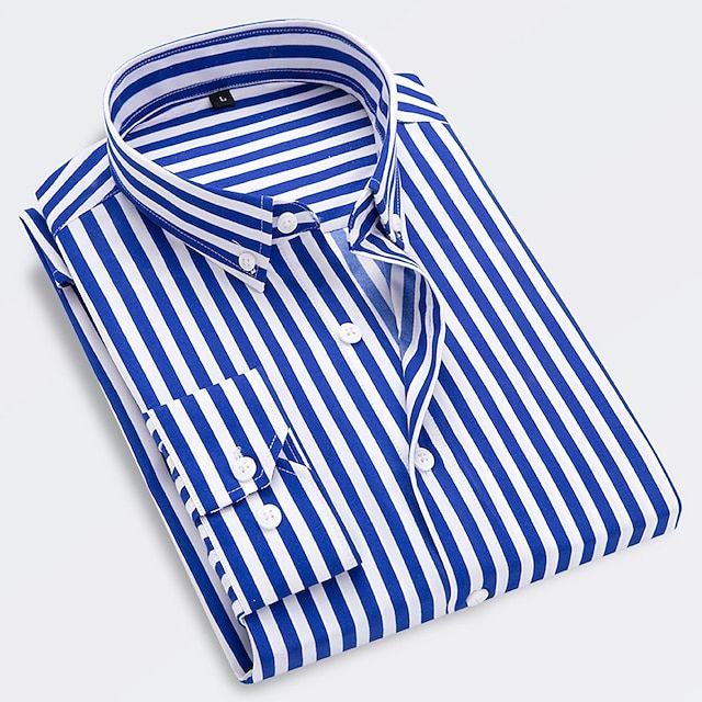 Reuben | Men Striped Summer Casual Shirt