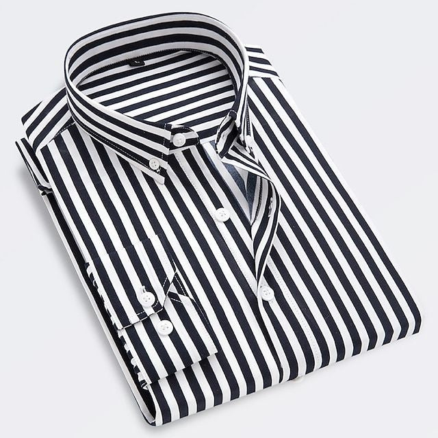 Reuben | Men Striped Summer Casual Shirt