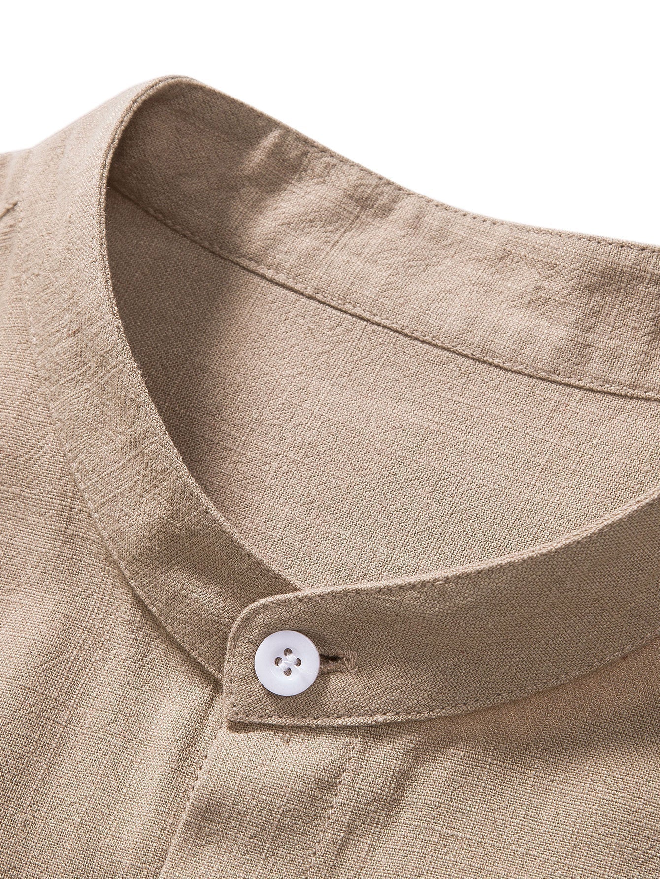 Holden | Men's Grandad Collar Button-Down Shirt
