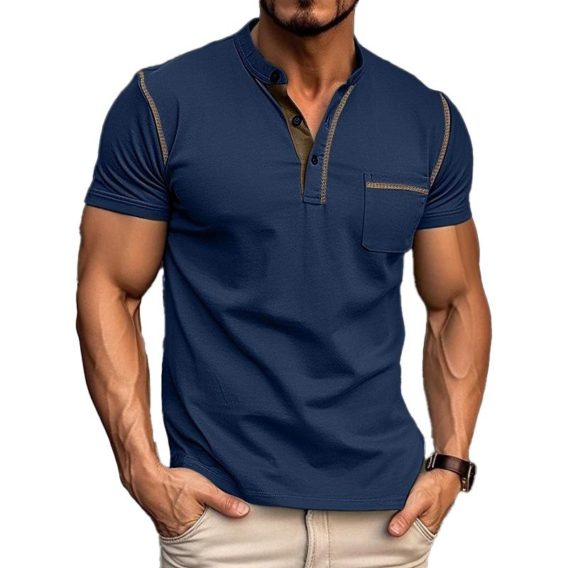 Hudson | Men's Casual Henley T-Shirt
