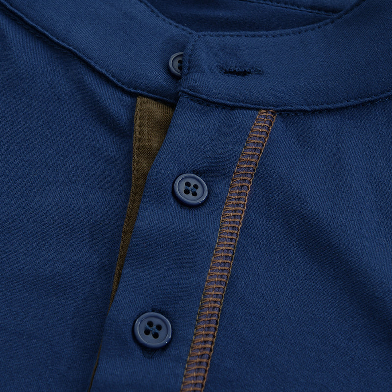 Hudson | Men's Casual Henley T-Shirt