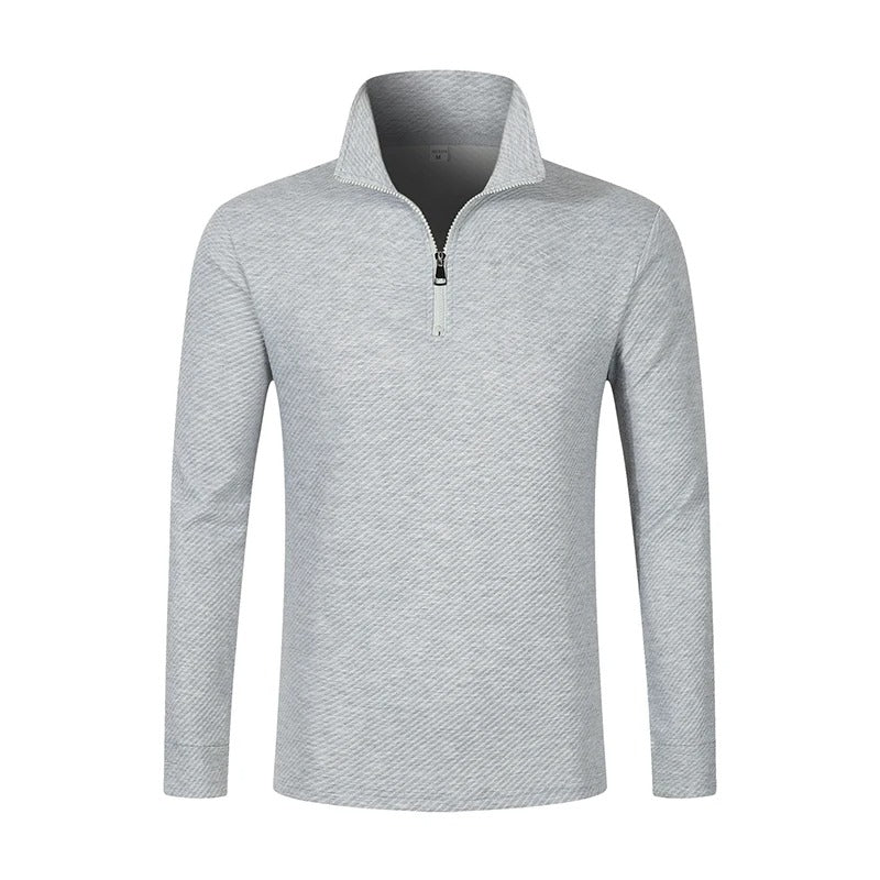 Ike | Men's Long Sleeve Zip Polo