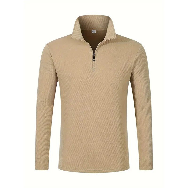 Ike | Men's Long Sleeve Zip Polo