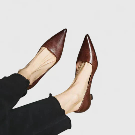 Rachel | Women Orthopedic Kitten Heel Pumps