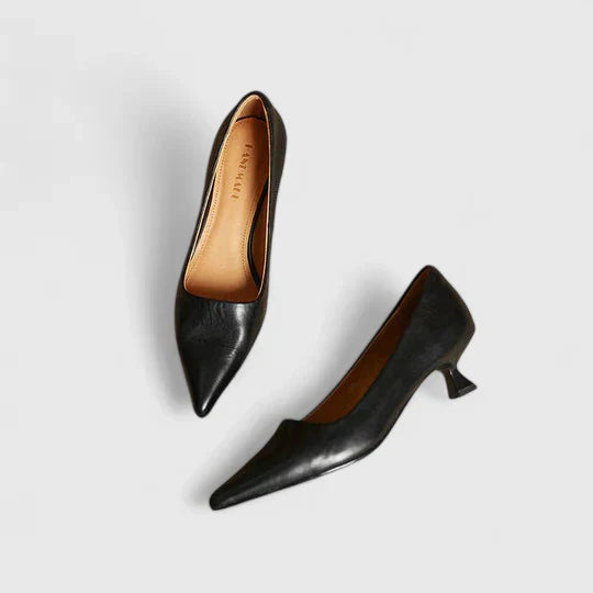 Rachel | Women Orthopedic Kitten Heel Pumps