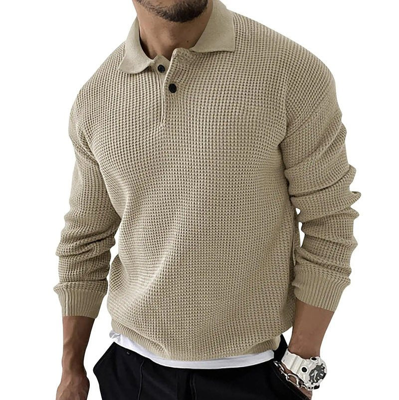 Jake | Men's Polo Button-Down Sweater