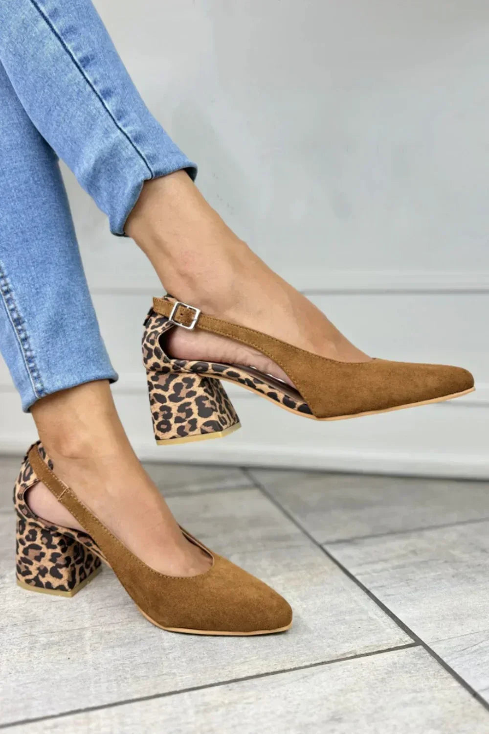 Jamie | Women's Block Heeled Pointed Toe Shoes