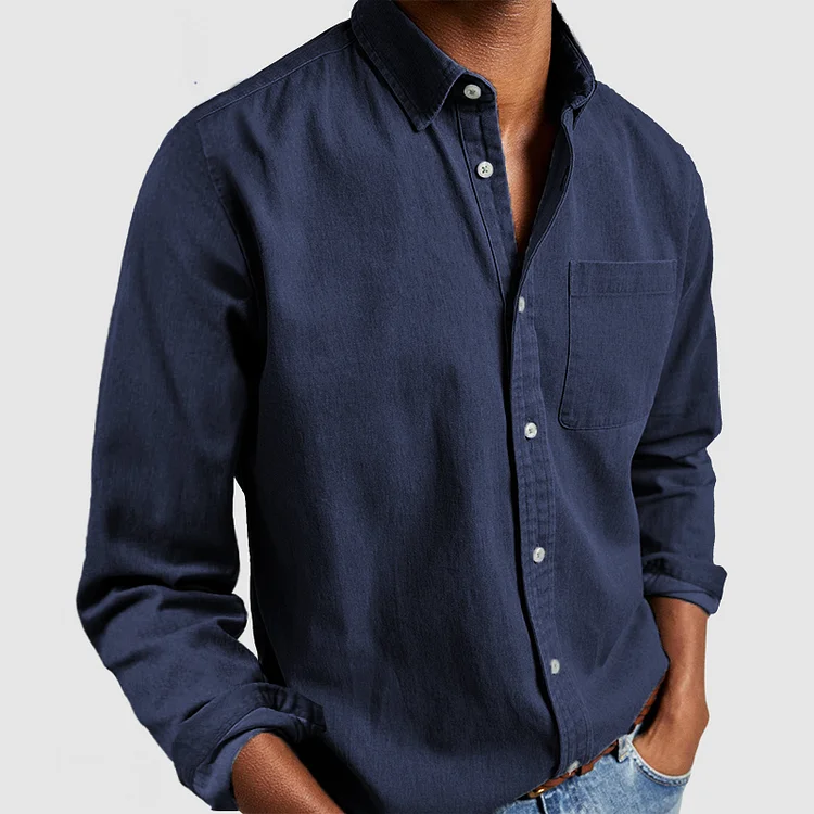 Jasper | Men's Long Sleeve Button-Down Casual Shirt