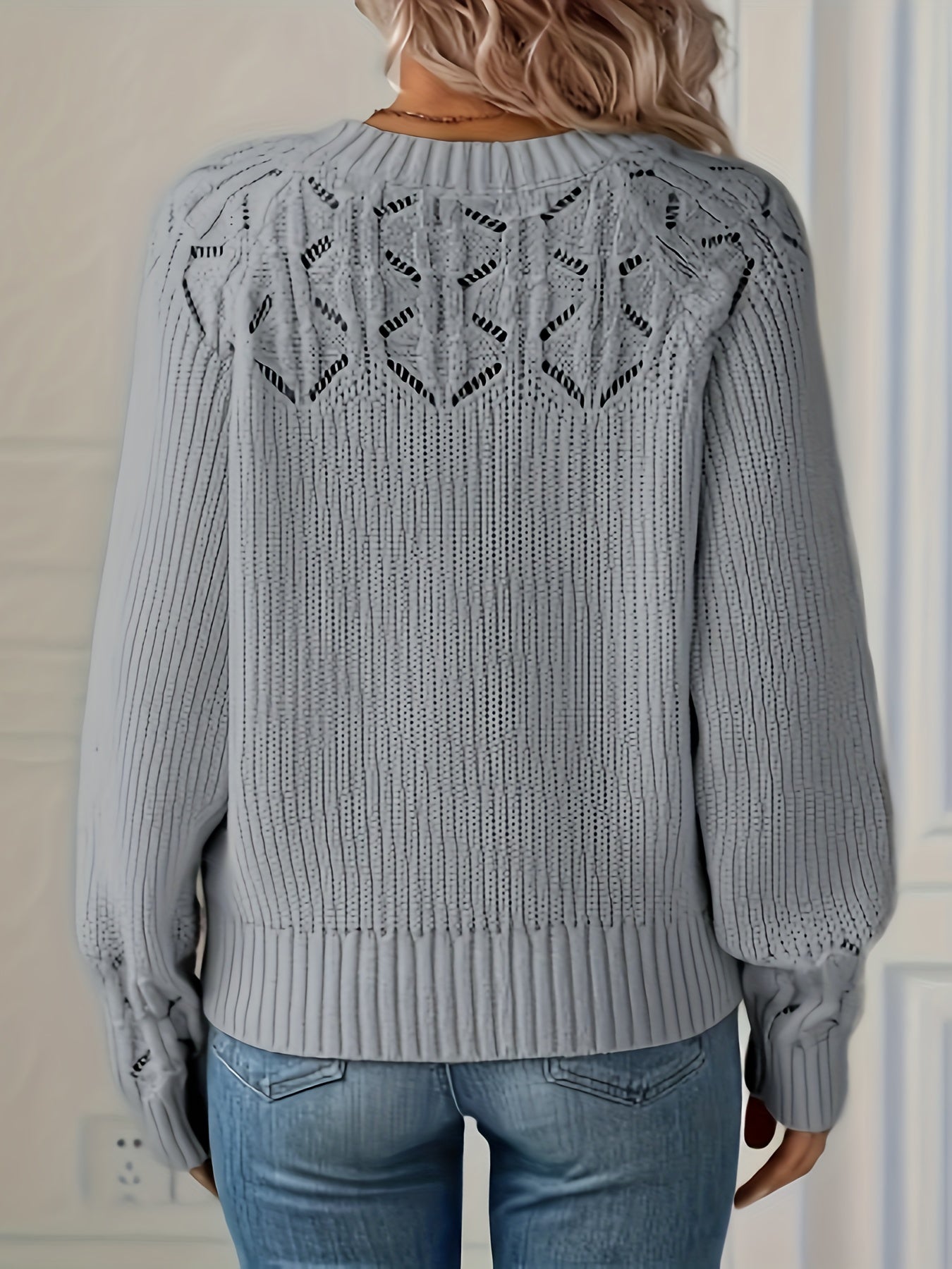 Jayla | Women's Long Sleeve Knit Sweater