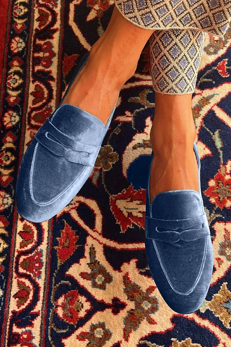 Jerry | Men's Slip-On Velvet Loafers
