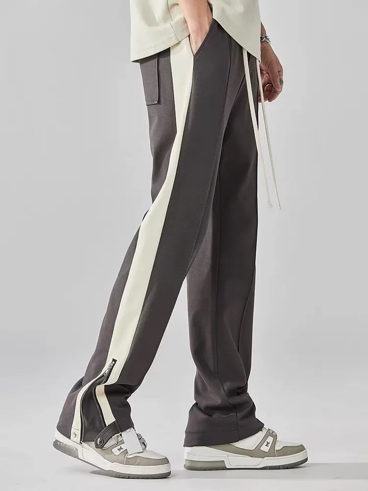 Jesse | Men's Side Stripe Drawstring Pants