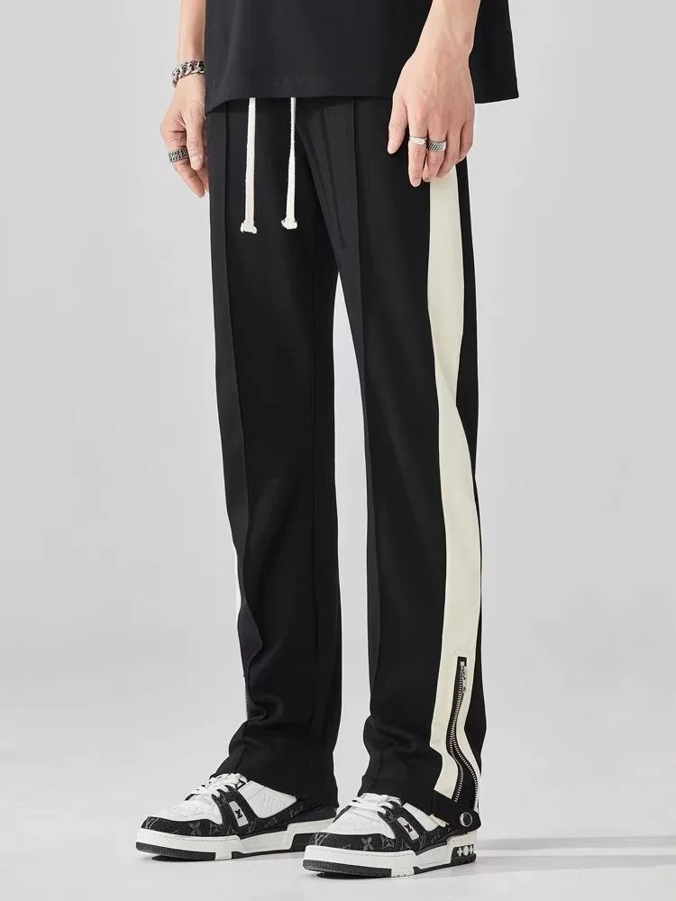 Jesse | Men's Side Stripe Drawstring Pants