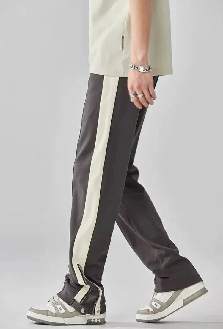 Jesse | Men's Side Stripe Drawstring Pants