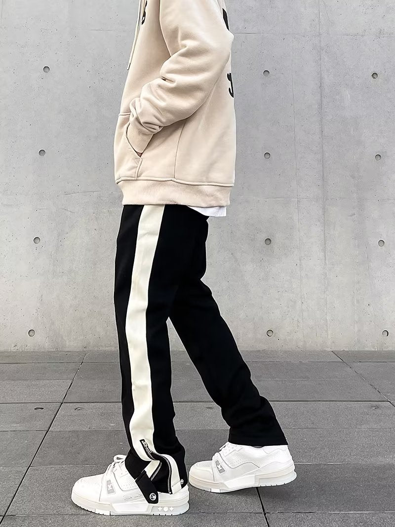 Jesse | Men's Side Stripe Drawstring Pants
