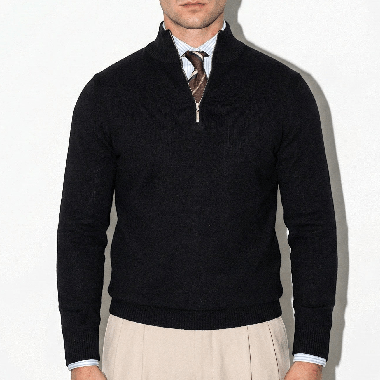 Joe | Men's Quarter-Zip Pullover Sweater
