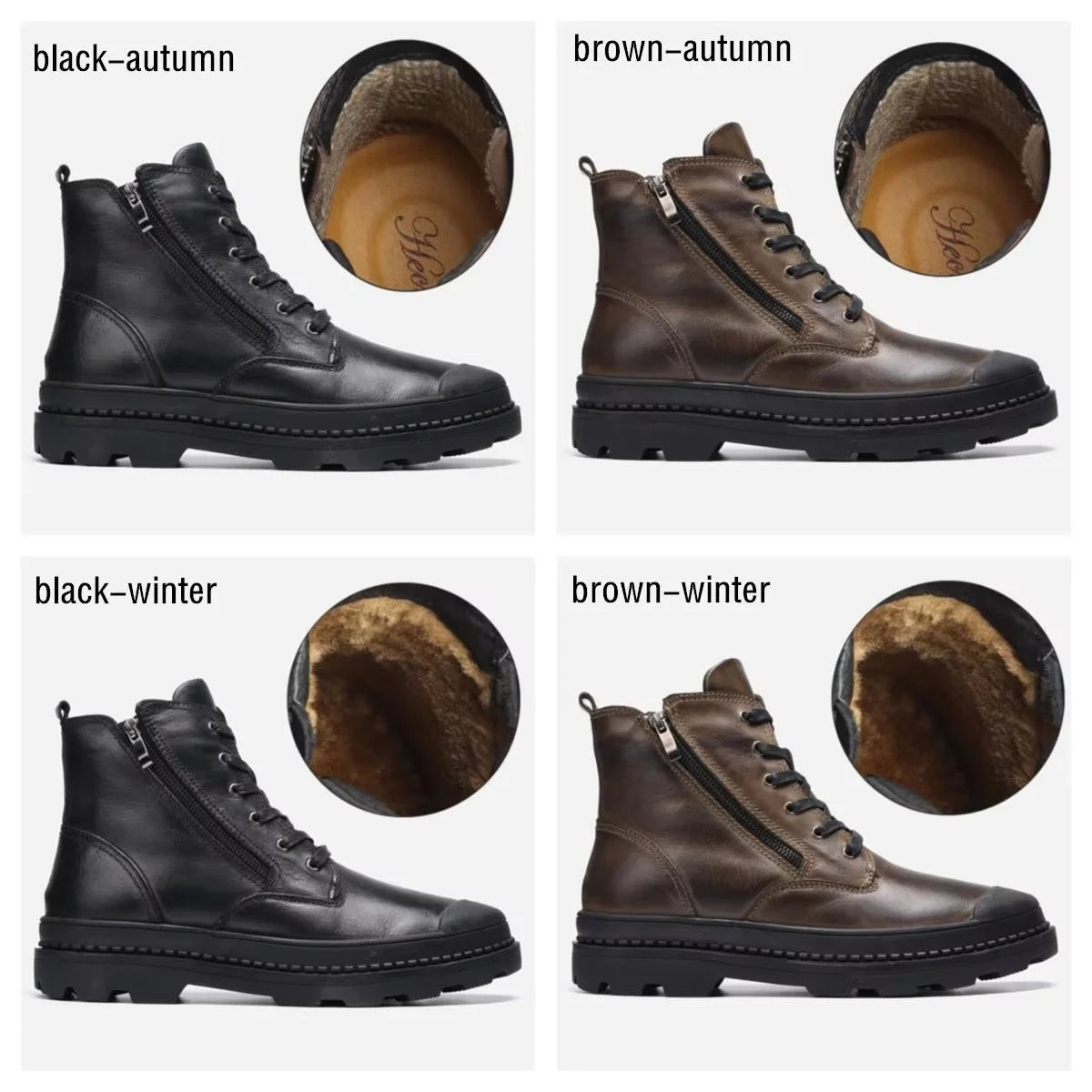 Jon | Men's Lace-Up Ankle Boots