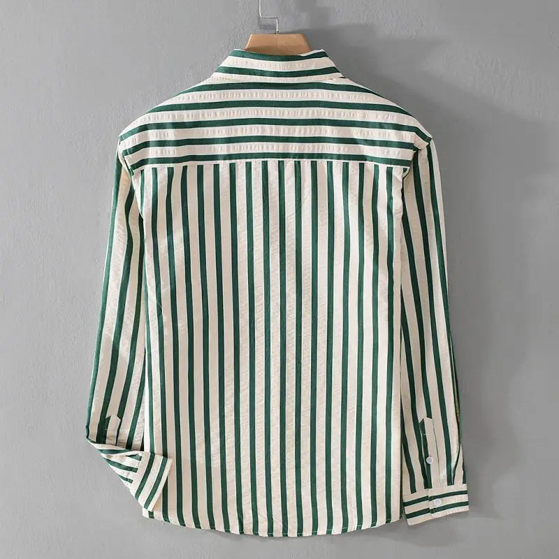 Jonas | Men's Long Sleeve Striped Shirt