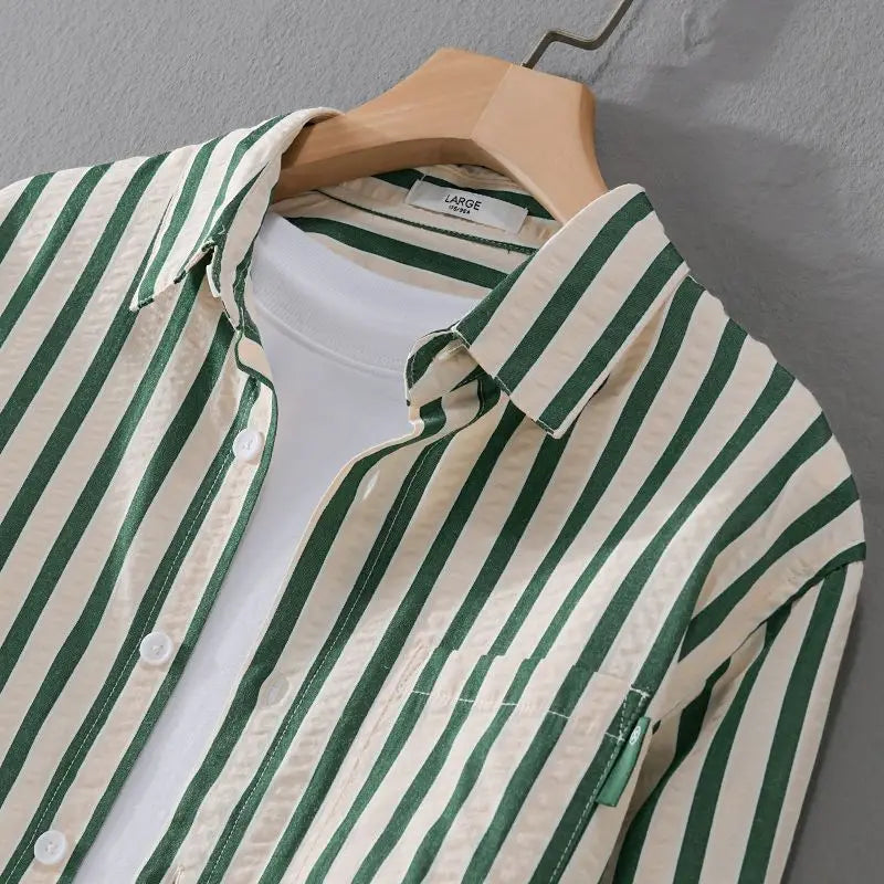 Jonas | Men's Long Sleeve Striped Shirt