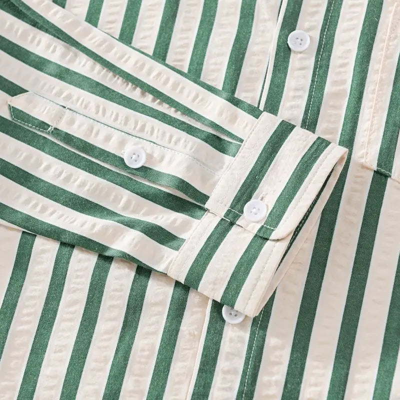 Jonas | Men's Long Sleeve Striped Shirt