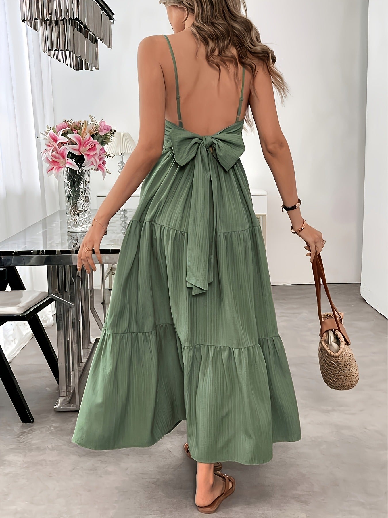 Judith | Women's Sleeveless A-Line Maxi Dress