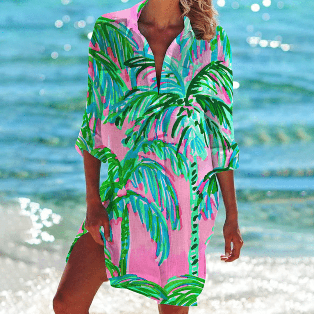 Karen | Women's Button-Down Mini Dress